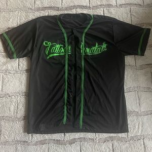 Graphic Baseball Jersey style Button up Tee❗️